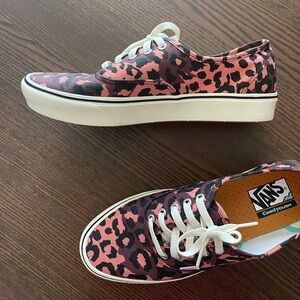 Vans Shoes - leopard print